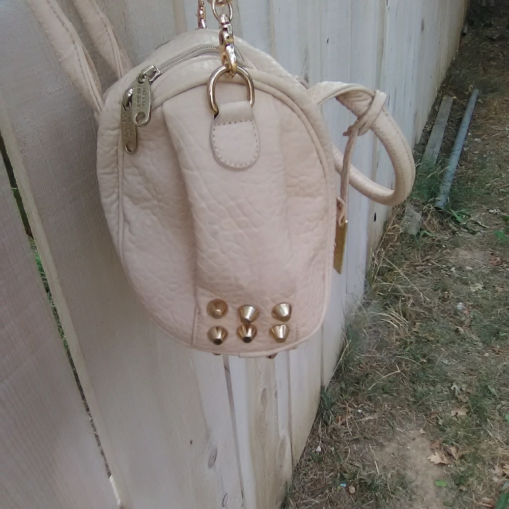 Urban Originals studded satchel bag nude gold - Picture 5 of 8